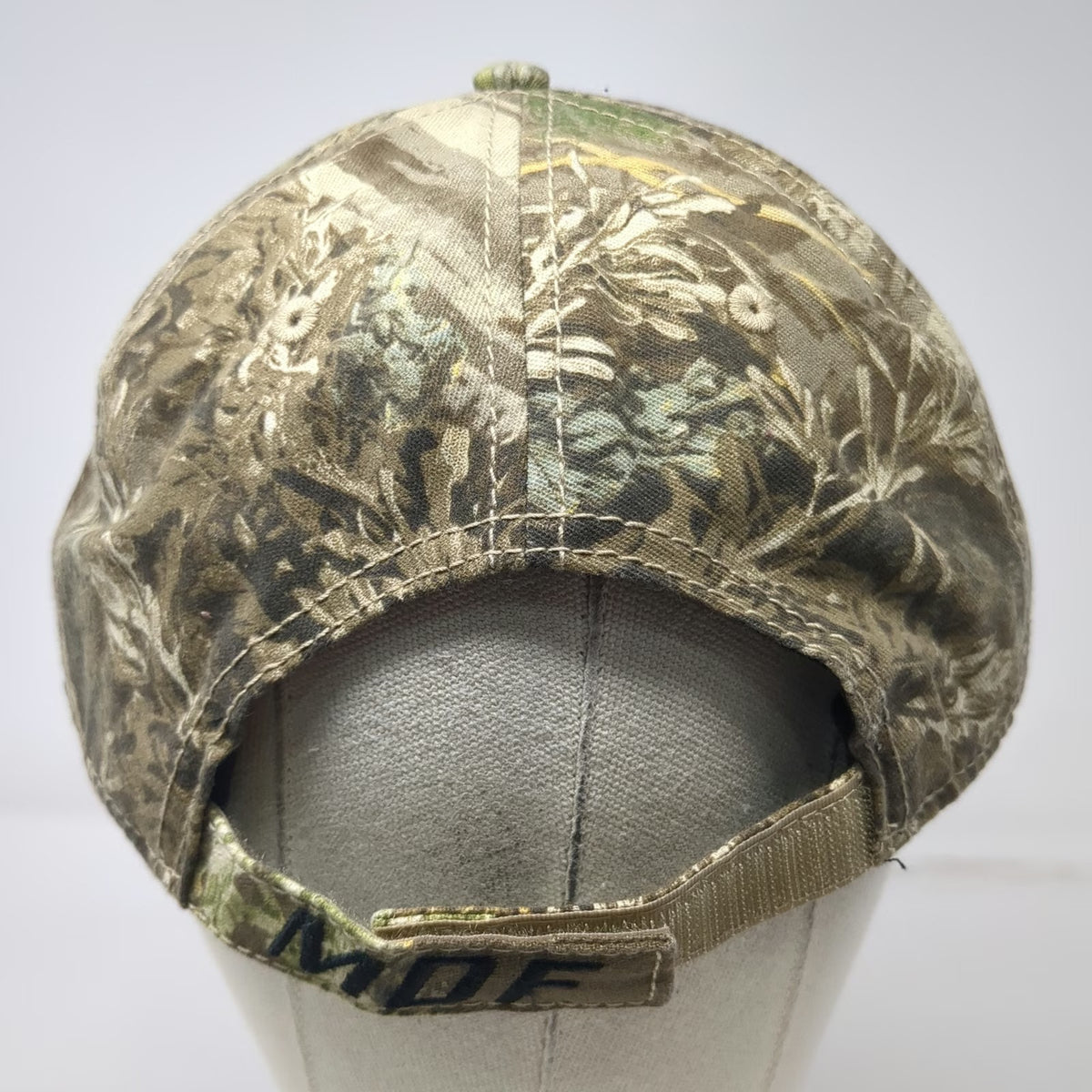 Mule Deer Foundation Baseball Cap Brown Green One Size Camo Strapback Hat
