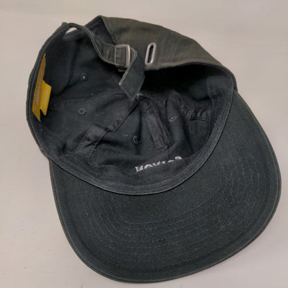 Srixon Slideback Hat Black One Size Adjustable Embroidered 6 Panel Cotton