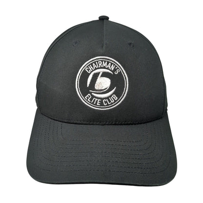 Chairman's Elite Club Snapback Hat Black One Size Adjustable Richardson