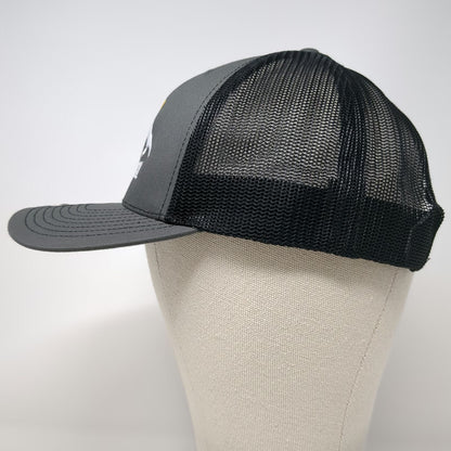 Richardson Trucker Hat Gray One Size Keep It Cool Mountain Snapback Mesh 112