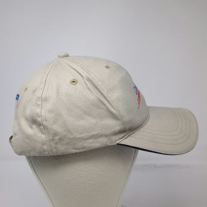 Dallas Airmotive BBA Aviation Slideback Baseball Cap Beige One Size Hat