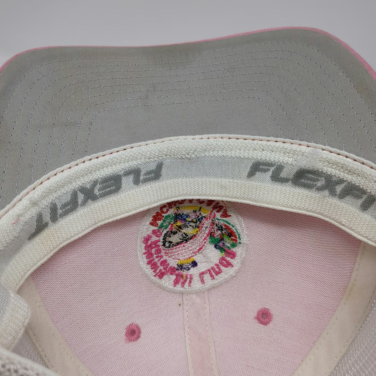 Flexfit Baseball Cap Pink One Size Mesh Back Paleteria Mi Linda Michoacana Hat