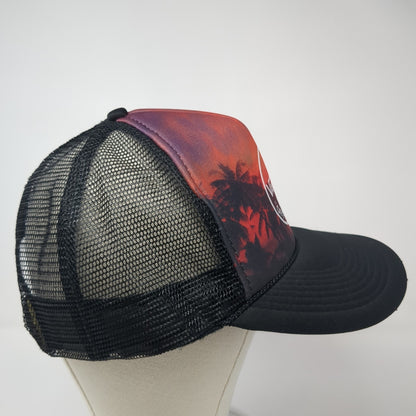 Vans Off The Wall Snapback Trucker Hat Multicolor OS Adjustable Mesh Back Otto