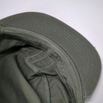 Army Cap Green 7 1/4 Red Star Military Style Combat Surplus Work Gear Hat