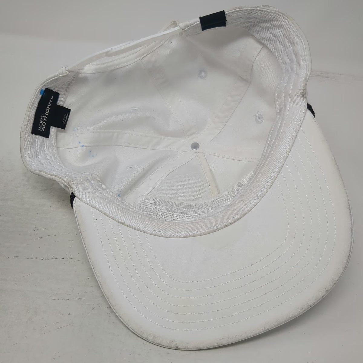Port Authority 5 Panel White One Size Idaho Central Credit Union Rope Patch Hat
