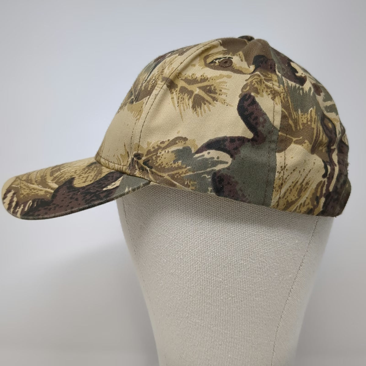 nVent Caddy Camo Baseball Cap OSFM Beige Hat Embroidered Electrical Strapback