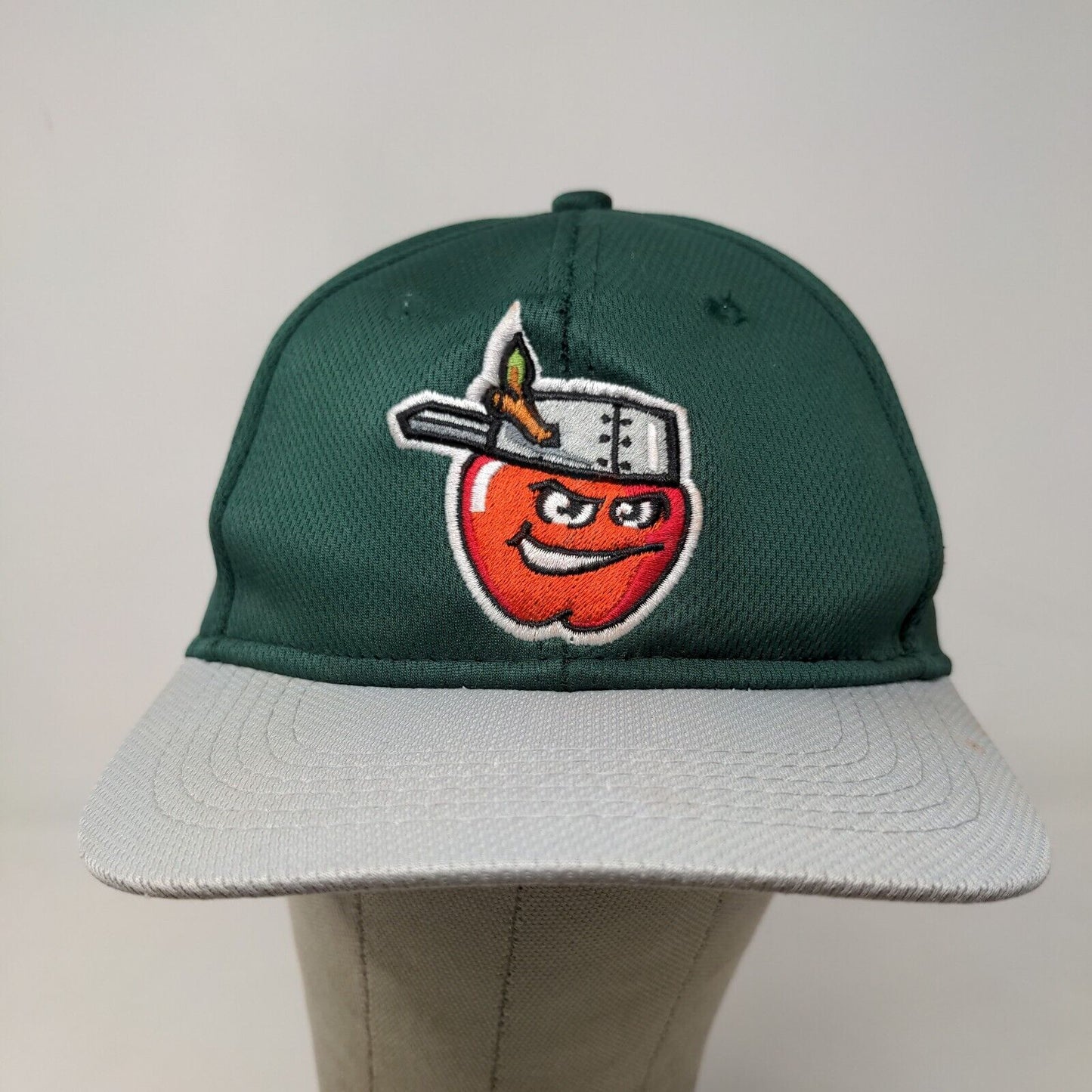 OC Sports Boy's Strapback Hat Green Gray Fort Wayne Tincaps Embroidered Logo