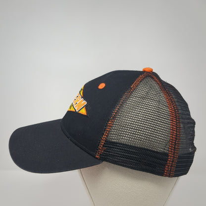 Ahern Rentals Snapback Mesh Back Trucker Hat Black One Size Adjustable