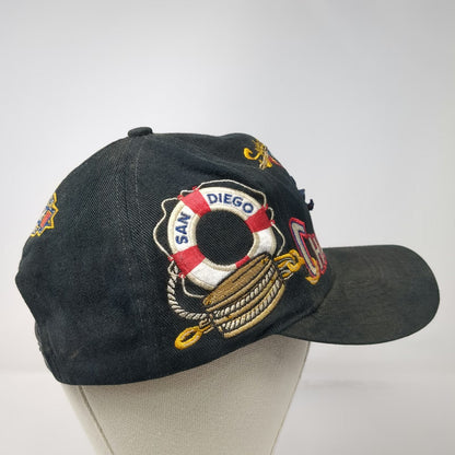 Denver Broncos NFL Logo Athletic Snapback Black Super Bowl XXXII Champs Vintage