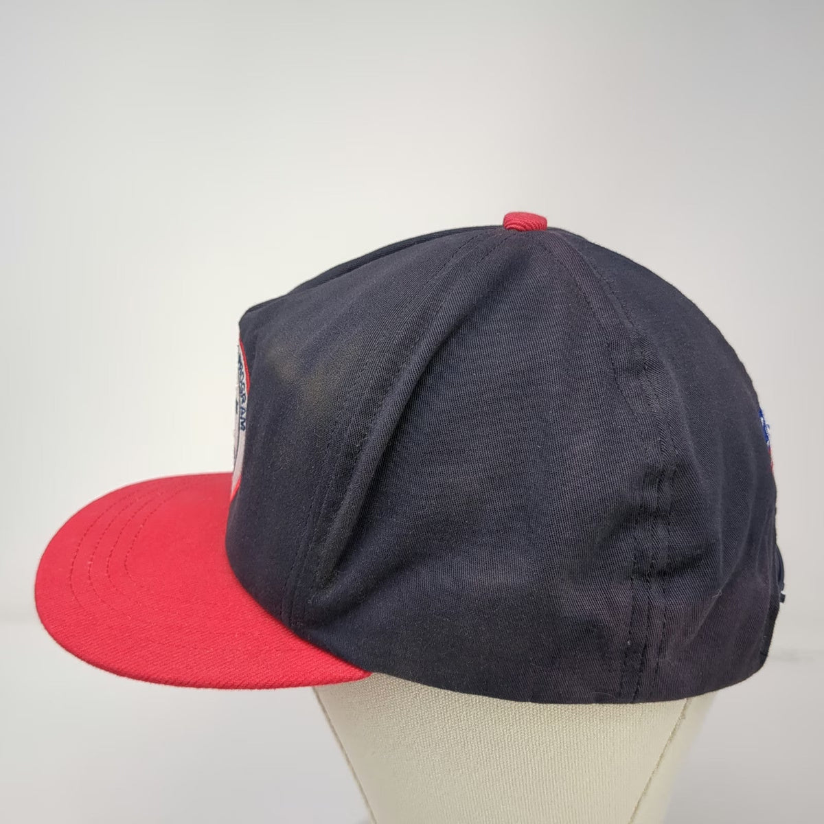 Laborers Union 5 Panel Blue Red One Size Political New Jersey Snapback Hat USA