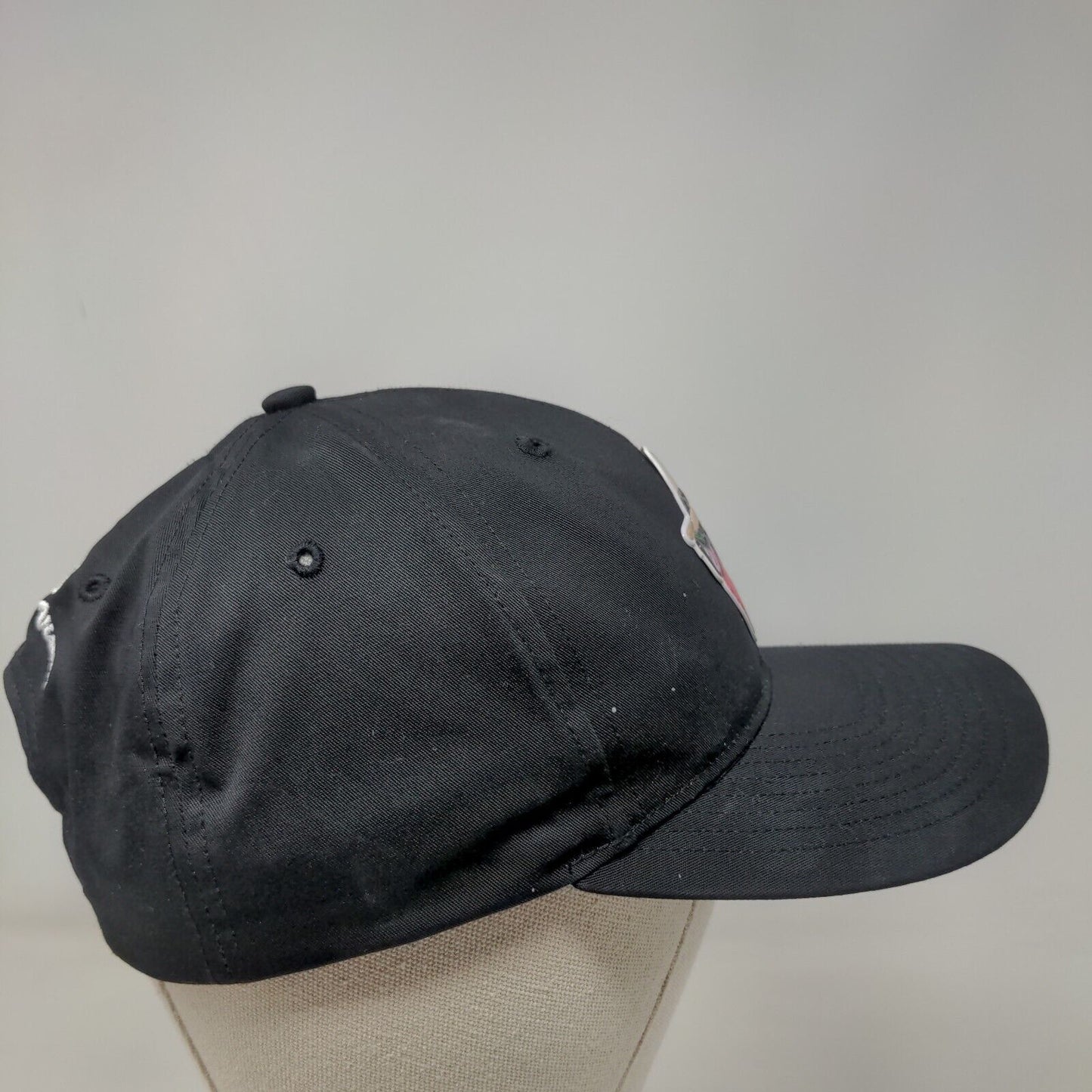 Cool Strawberry Snapback Hat Black M/L Embroidered Richardson Pro 212