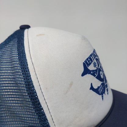 Kentucky Derby 2021 Orman Ranch Snapback Trucker Hat Blue OSFA Mesh Back Rope