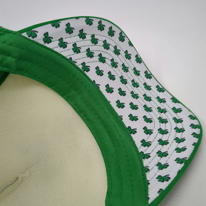 Miller Lite 5 Panel Hat Green One Size Mesh Trucker Beer St Patricks Day Clover