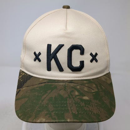 Made Mobb 5 Panel Beige One Size Camo Brim God Bless The Midwest Hat