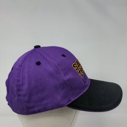 Sam's Town Las Vegas Strapback Hat Purple OSFA Embroidered Colorblock