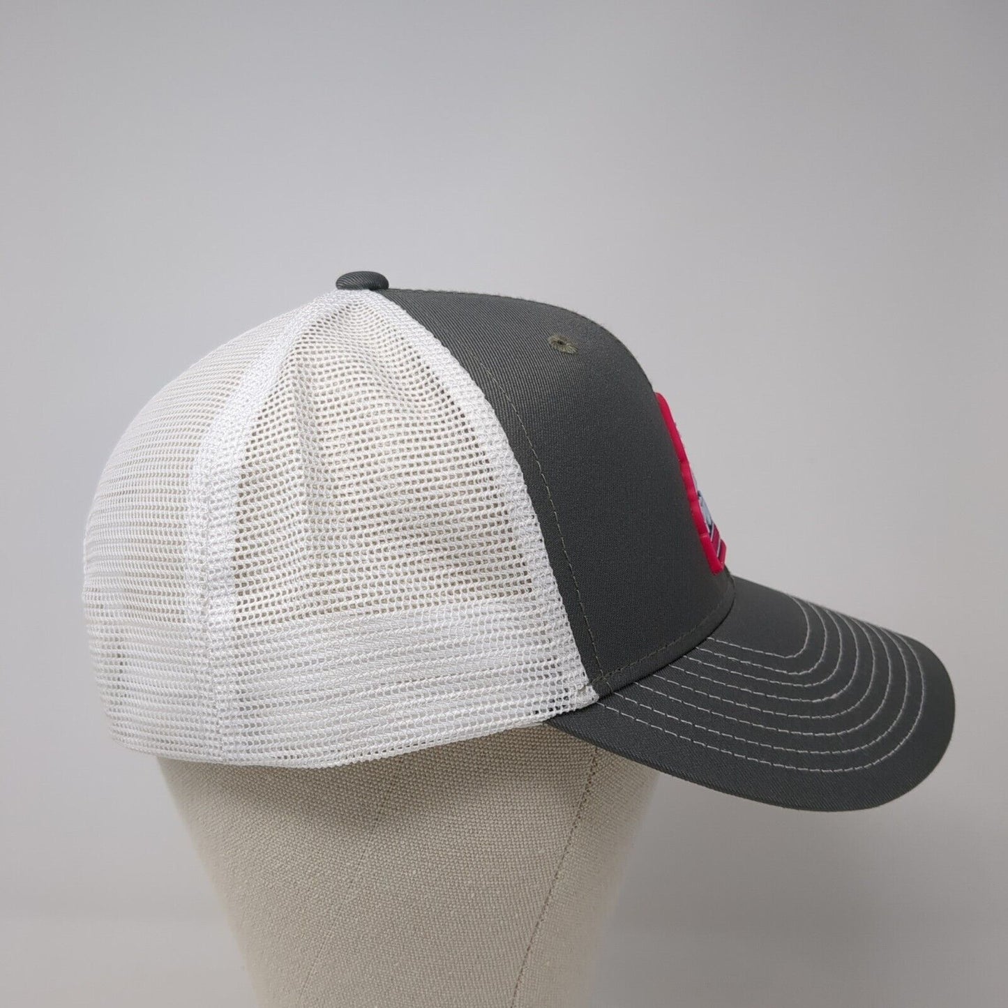 Little Pinkie's Baked Goods Coffee Trucker Hat Gray One Size Mesh Back