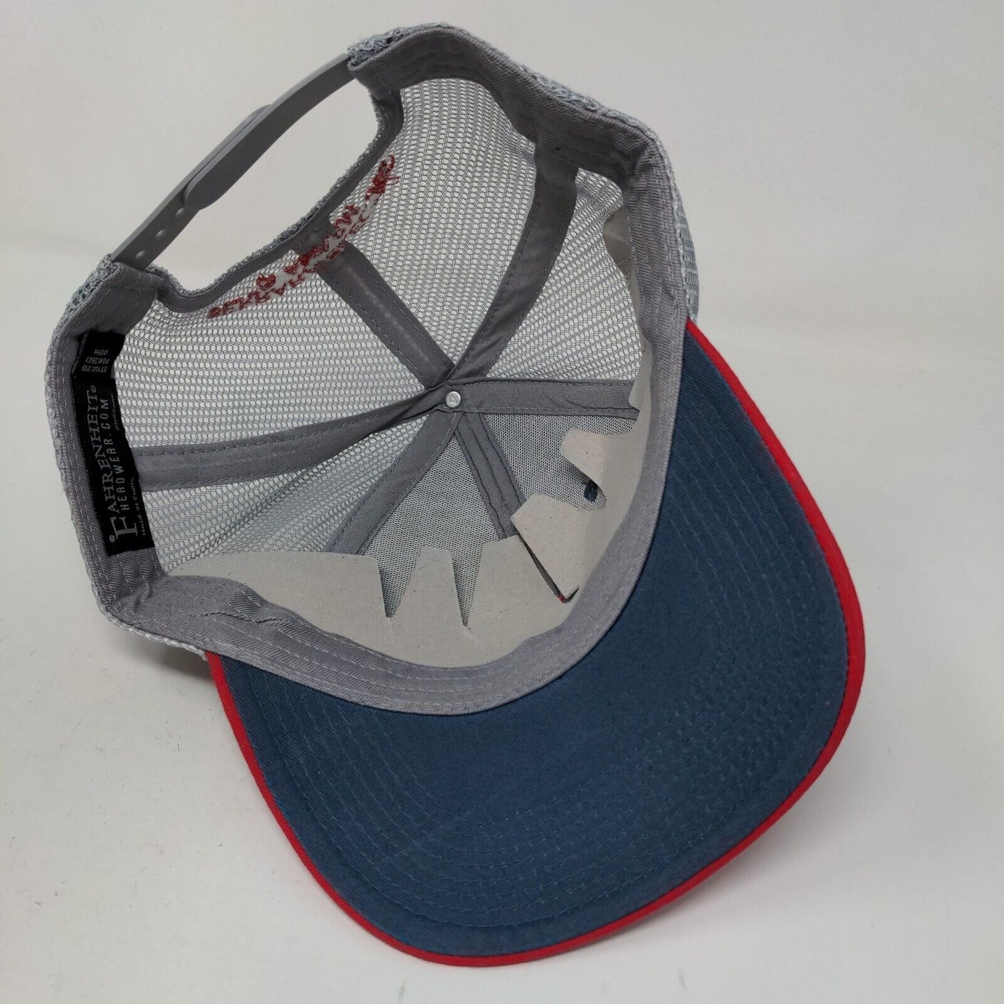 Ferrara Electric & Alarm Men's Snapback Mesh Back Hat Blue Gray OSFM