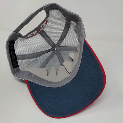 Ferrara Electric & Alarm Men's Snapback Mesh Back Hat Blue Gray OSFM