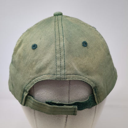 BIG Baseball Cap Green OSFM White Pine Forest Engineers Adjustable Cotton Hat