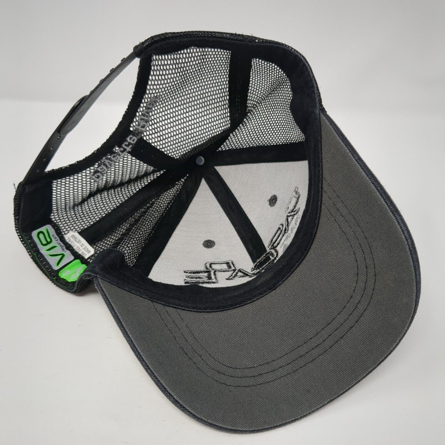 Cascade Raft & Kayak Snapback Trucker Hat Gray One Size Mesh Back