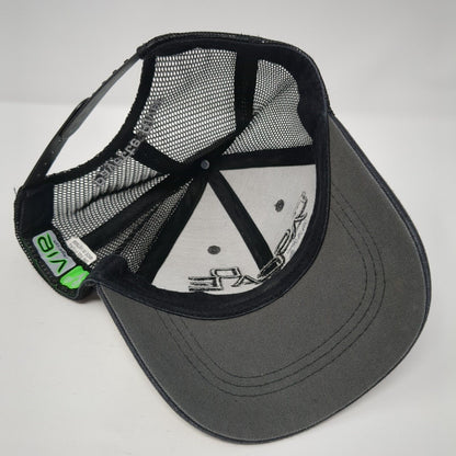 Cascade Raft & Kayak Snapback Trucker Hat Gray One Size Mesh Back