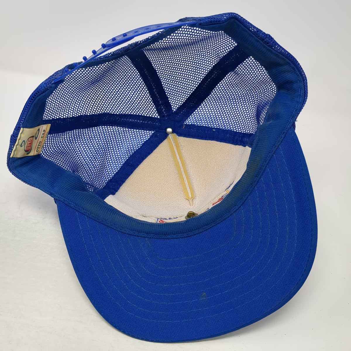 Otto Trucker Hat Blue One Size Fleetwood 1989 Divisional Champions Mesh Back