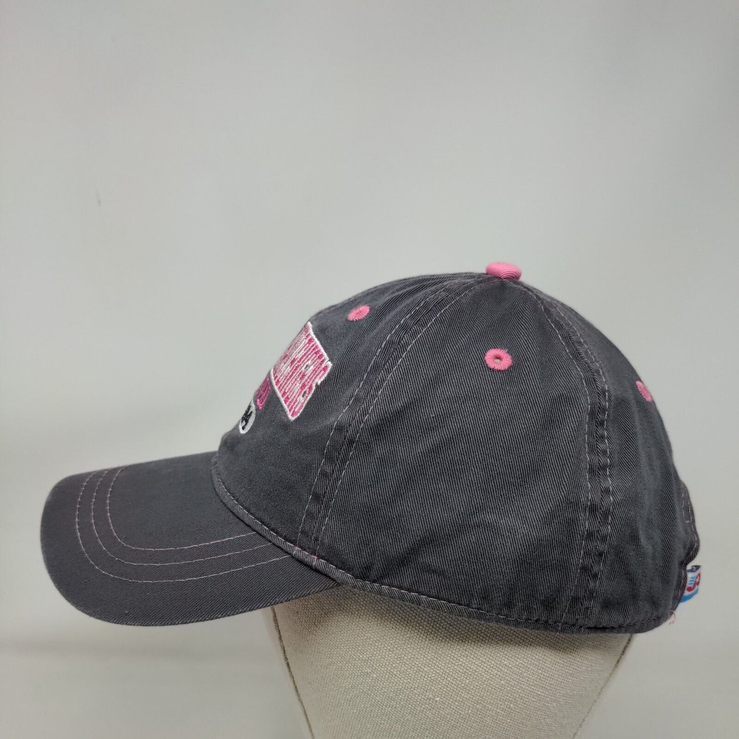 Whitewater Challengers Black River Est. 1994 Slideback Hat Gray OSFA Embroidered