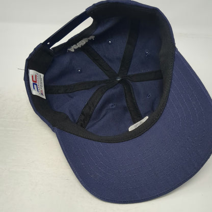 Classic Caps Snapback Blue OSFM Hat ActBlue Logo Made In USA 6 Panel Structured