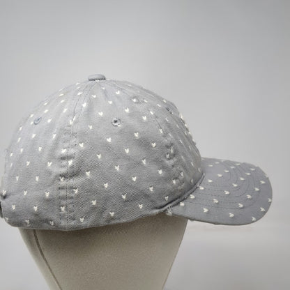 Philadelphia Flyers NHL Zephyr Gray One Size Cap All Over Dot Pattern Strapback