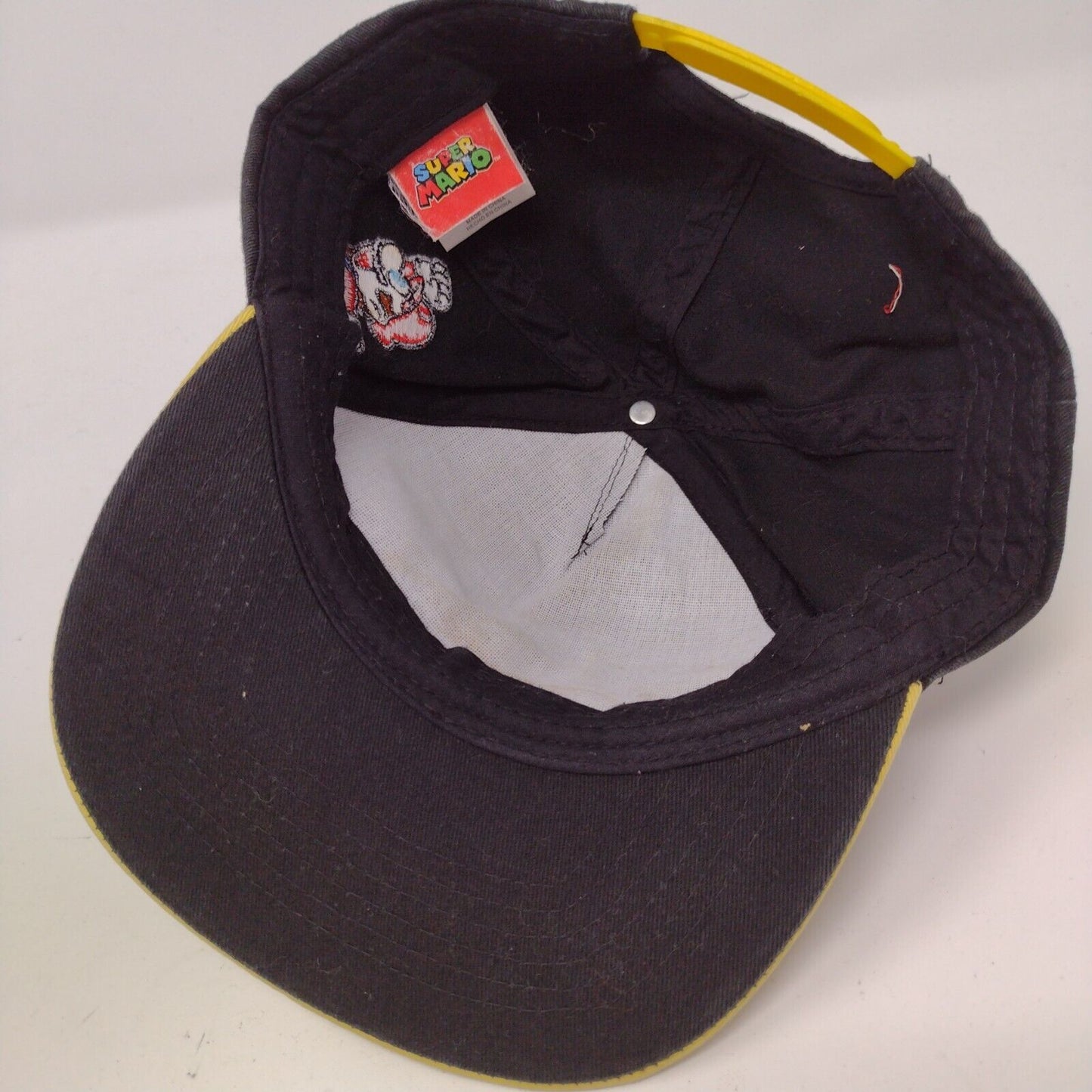 Super Mario Boy's Snapback Hat Multi Adjustable Embroidered Colorblock