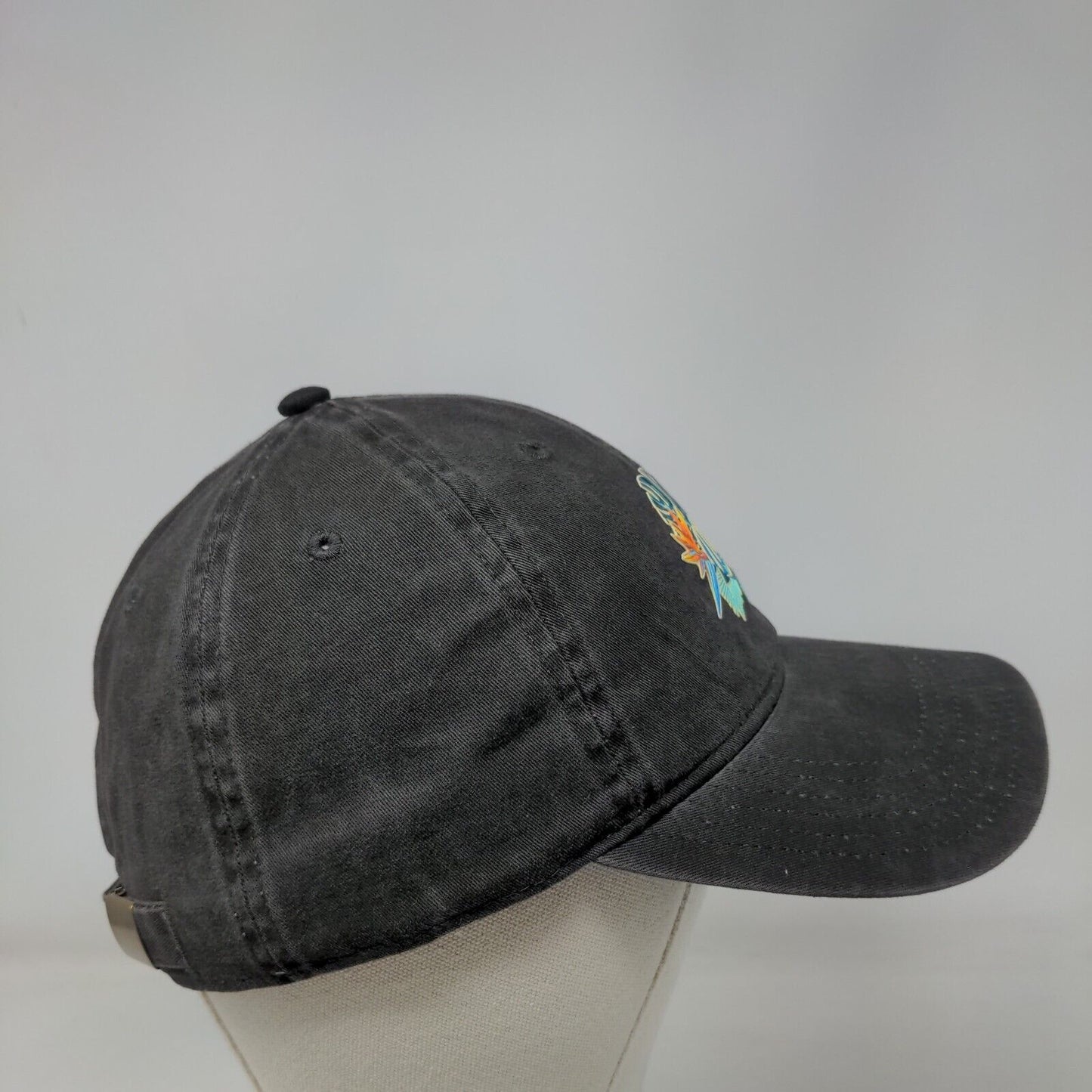 Maui Elite Retreat 2021 Slideback Hat Gray OSFM Adjustable Vented Holes Otto