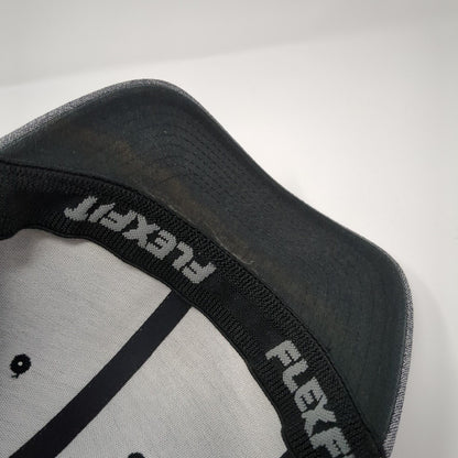 Travis Mathew El Dorado Fitted Hat Gray S-M 6 Panel Flexfit Yupoong