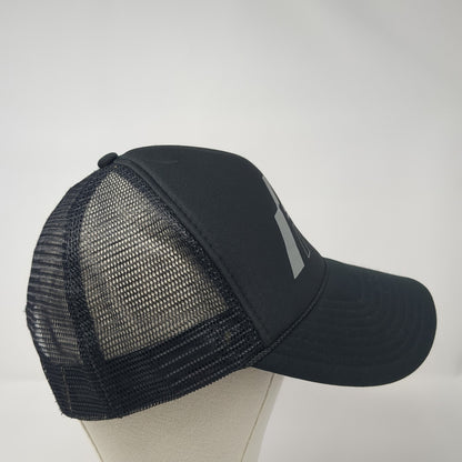 Santa Cruz Bicycles Snapback Mesh Back Trucker Hat Black One Size Nissin