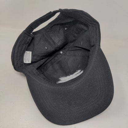World Famous Dr. McGillicuddy's Est. 1865 Strapback Hat Black One Size Cotton