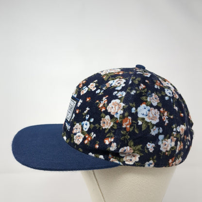 HongDing Snapback Floral Hat Multicolor OSFA Embroidered Logo Super Crew