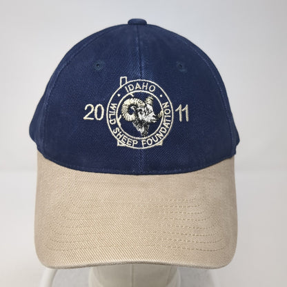 Idaho Wild Sheep Foundation 2011 Baseball Cap Blue OS Adjustable Port Authority