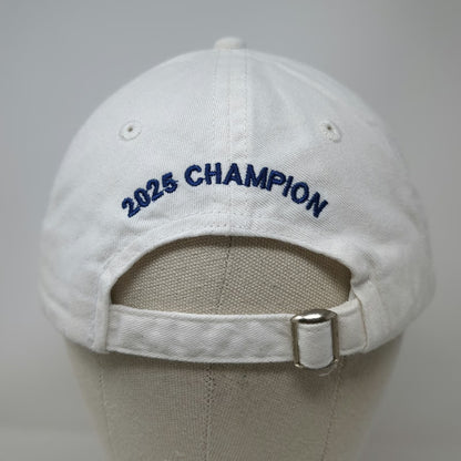 USA Hockey Atlantic District Championships 2025 Cap Hat White OS Slideback
