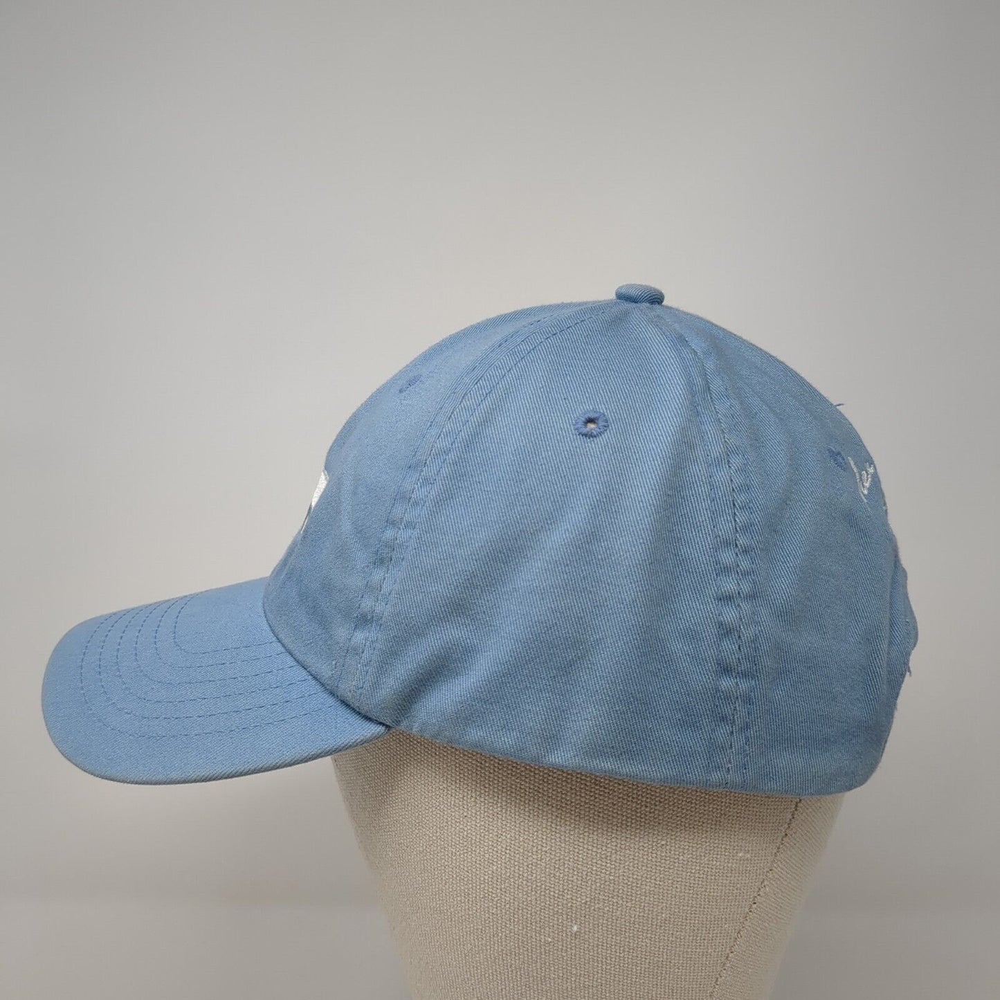 Hoffman Slideback Hat Blue One Size Adjustable Embroidered 6 Panel