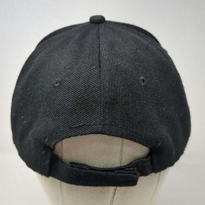 TRS Hotels Logo Black Baseball Cap One Size Embroidered Strapback Hat 6 Panel