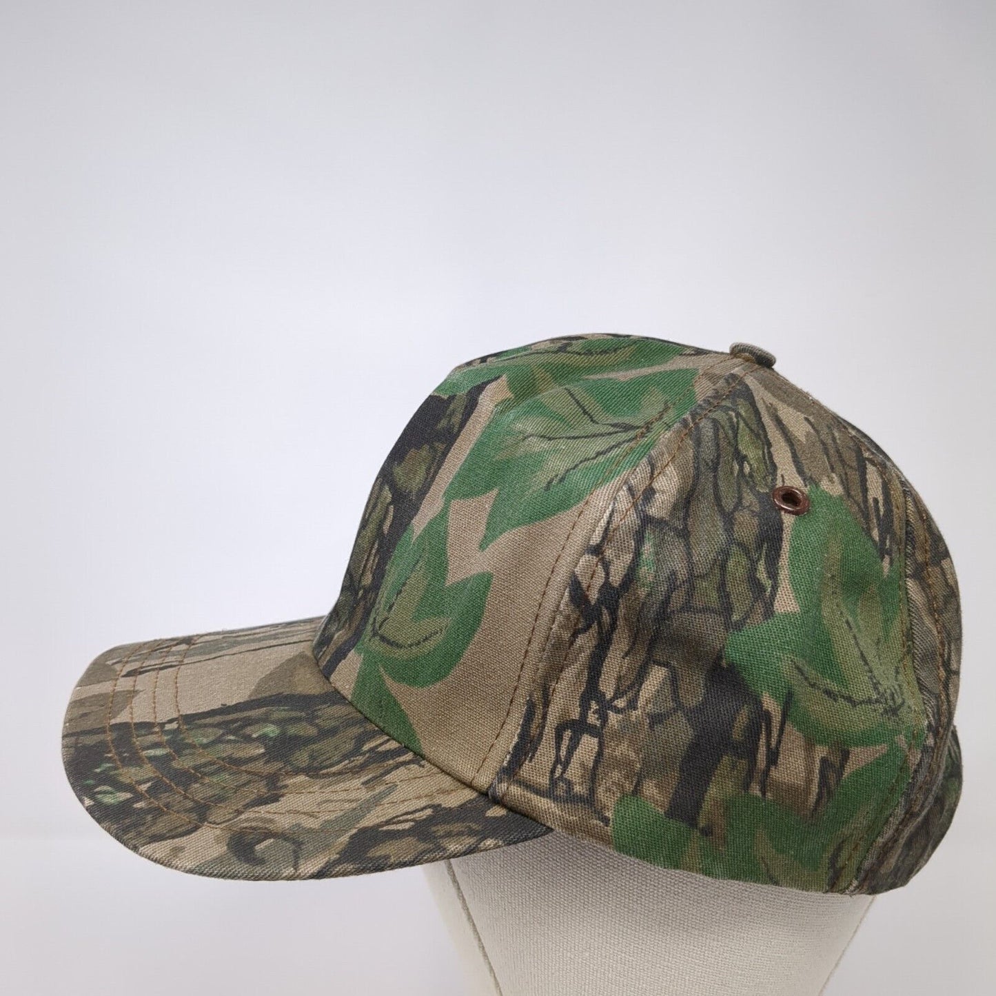 Unbranded Snapback Hat Camo One Size Adjustable Vent Holes Hunting