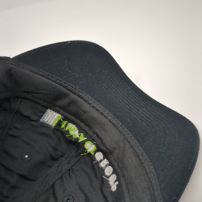 Impact Group Strapback Hat Black One Size Adjustable Embroidered Port Authority