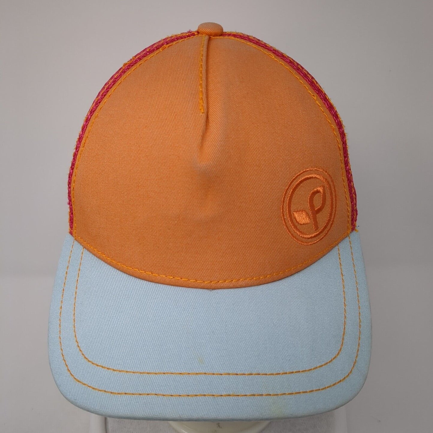 Pistil Snapback Trucker Hat Multicolor OS Adjustable Embroidered Mesh Back