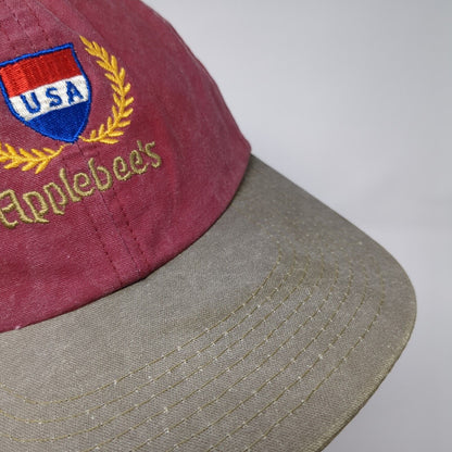 Applebee's USA Slideback Hat Multi One Size Adjustable Colorblock