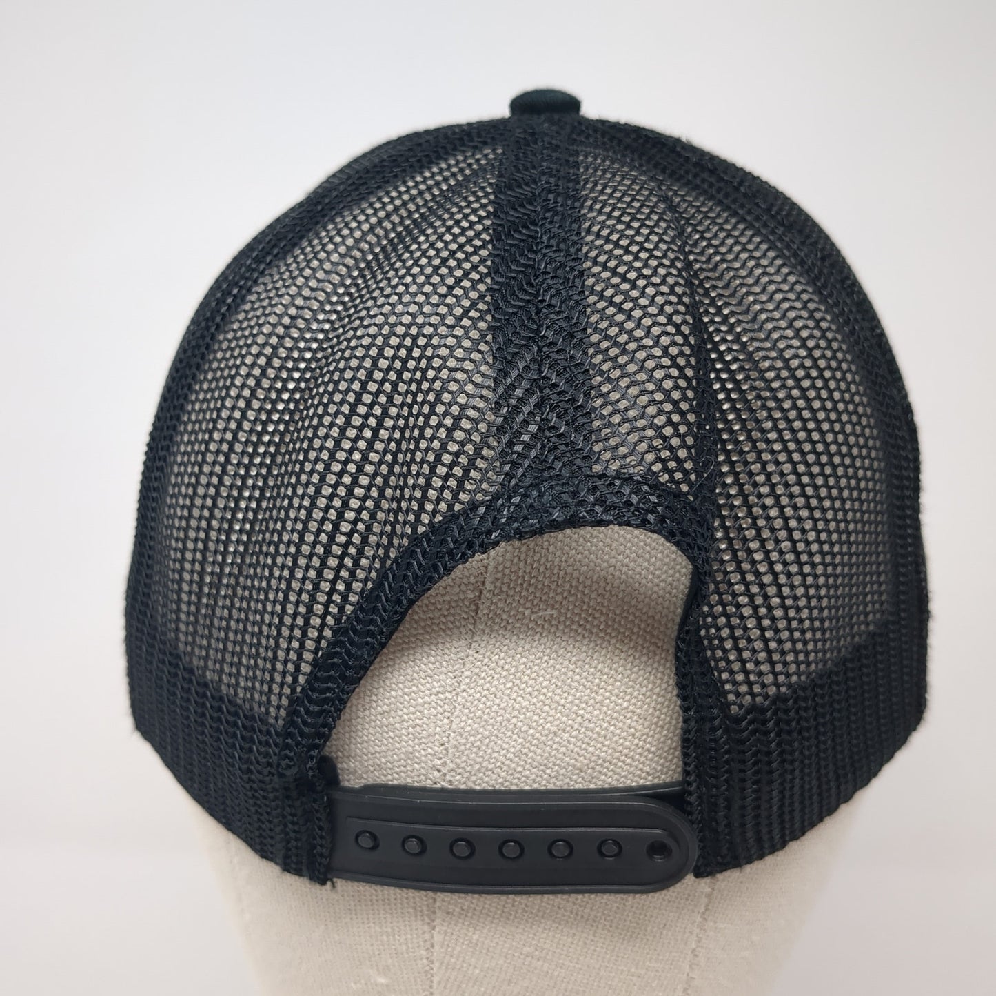 Greenworks Commercial Snapback Trucker Hat Black One Size Mesh Back