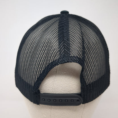 Greenworks Commercial Snapback Trucker Hat Black One Size Mesh Back