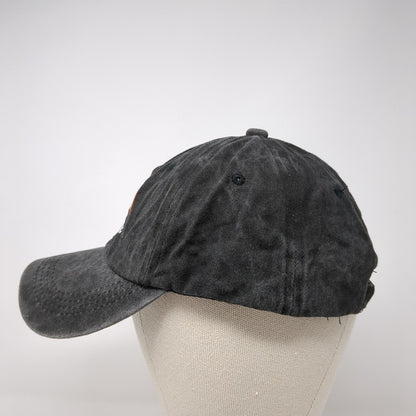 Pride Slideback Hat Gray One Size Adjustable Embroidered Vented Holes Cotton