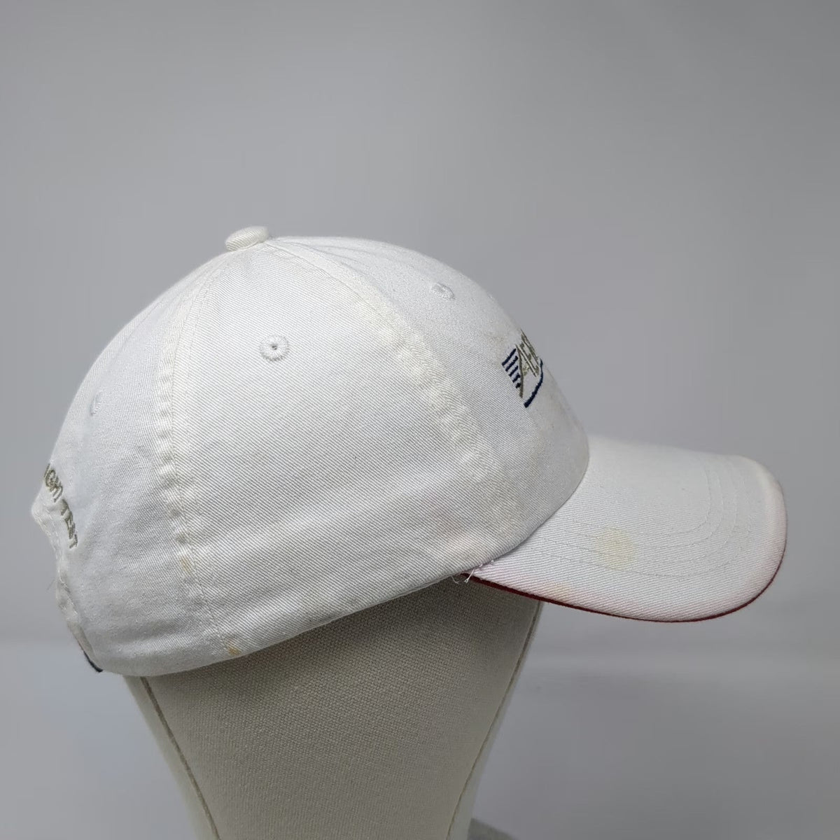 Port Authority Baseball Cap White One Size Aerotec Experimental Flight Test Hat