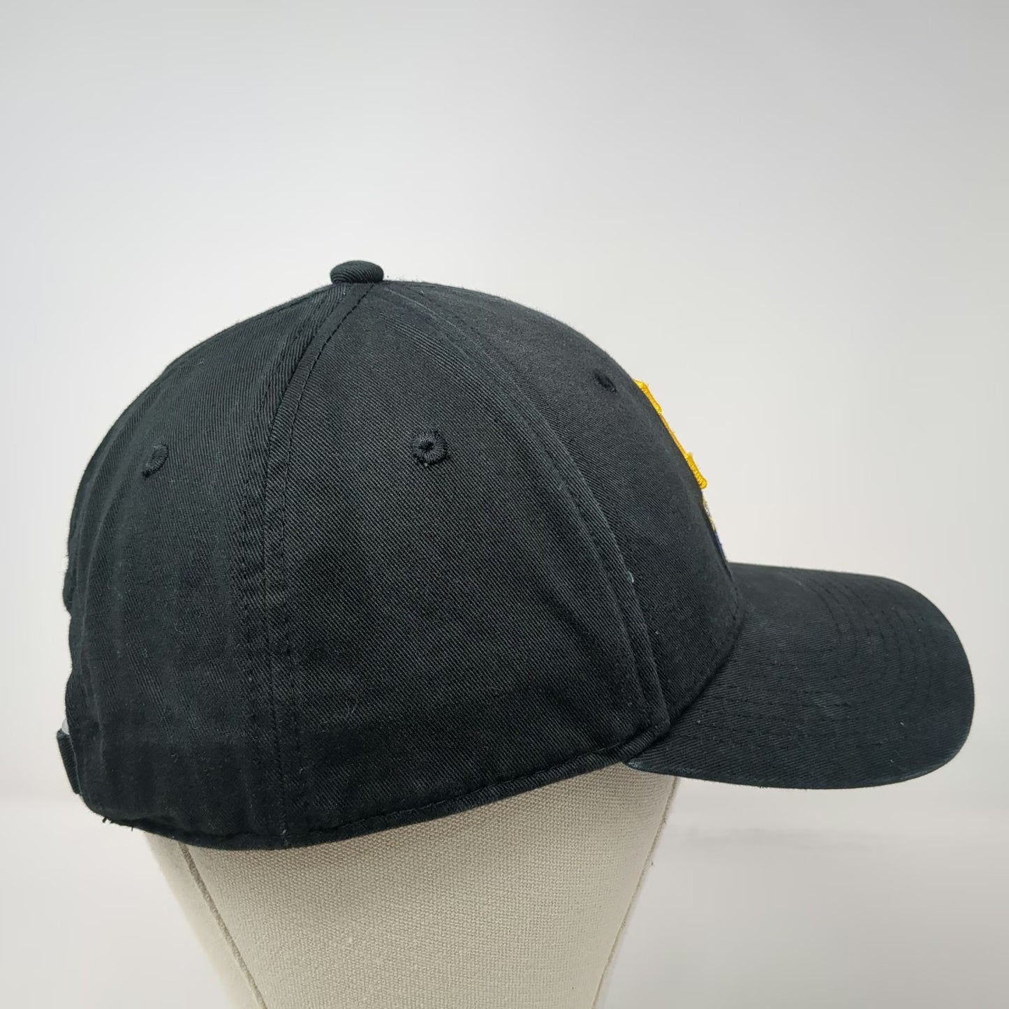 Alaska Nanooks NCAA The Game Black One Size Cap Embroidered Logo Slideback Hat