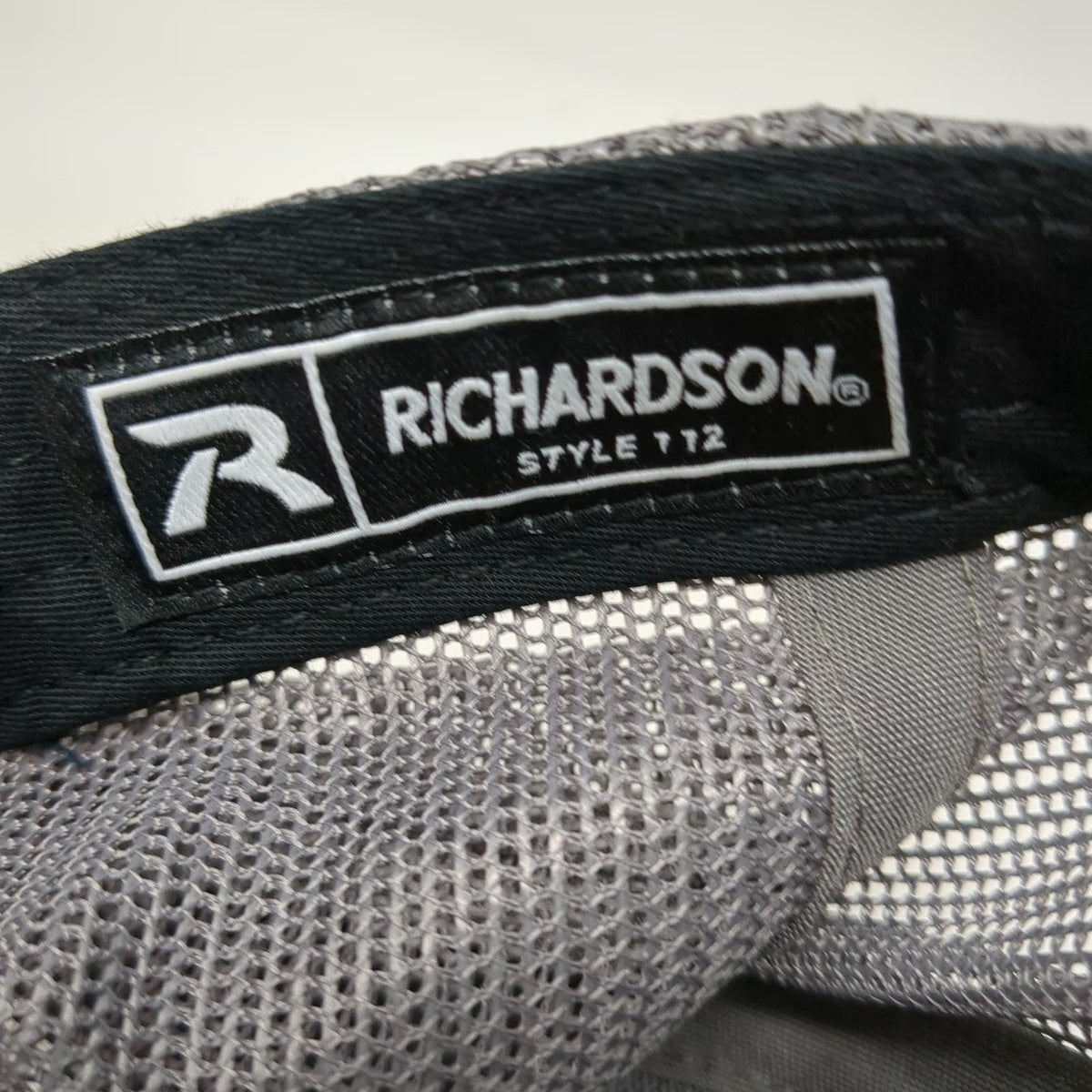 Richardson Trucker Hat Black One Size GoAutoRanch AR Logo Snapback Mesh 112