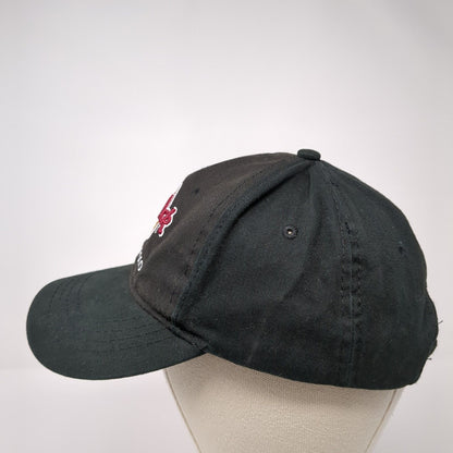Hard Rock Cafe San Francisco Strapback Hat Black One Size Solid 6 Panel